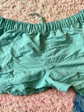 Patagonia Women's Mint Green Athletic Lounge Shorts